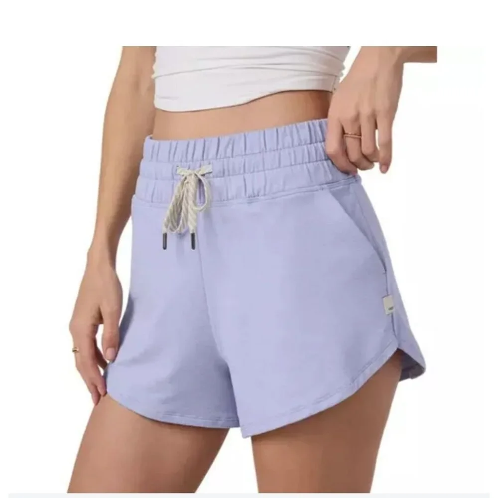 NWT Vuori Halo Performance 2.0 Lounge Shorts W's XL Lavendar MSRP$68 - Picture 1 of 11